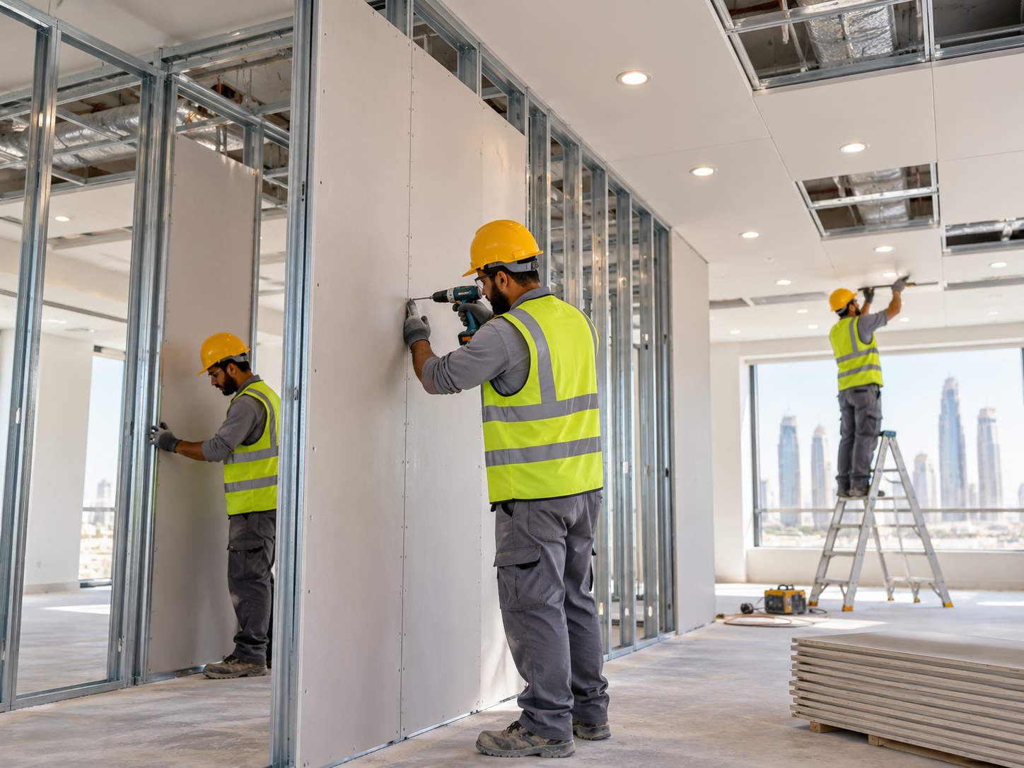 Partitions & False Ceilings Contracting